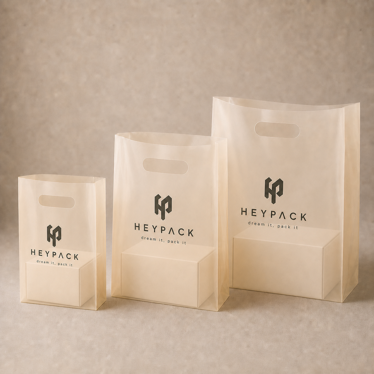 Die-Cut Handle Plastic Carrier Bag