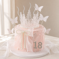 Fairy Crown Cake Decoration Kit — Crystal & Pearl Edition