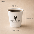 Double-Wall Paper Cup — 02 size 10oz heypack
