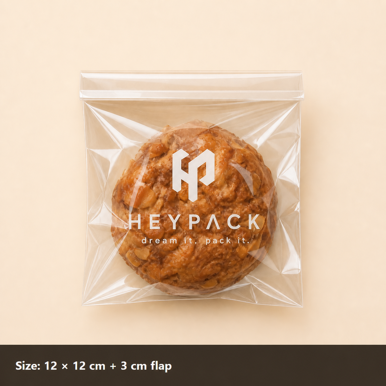 Custom Printed Resealable OPP Bags — Peel & Seal (10,000 pcs)