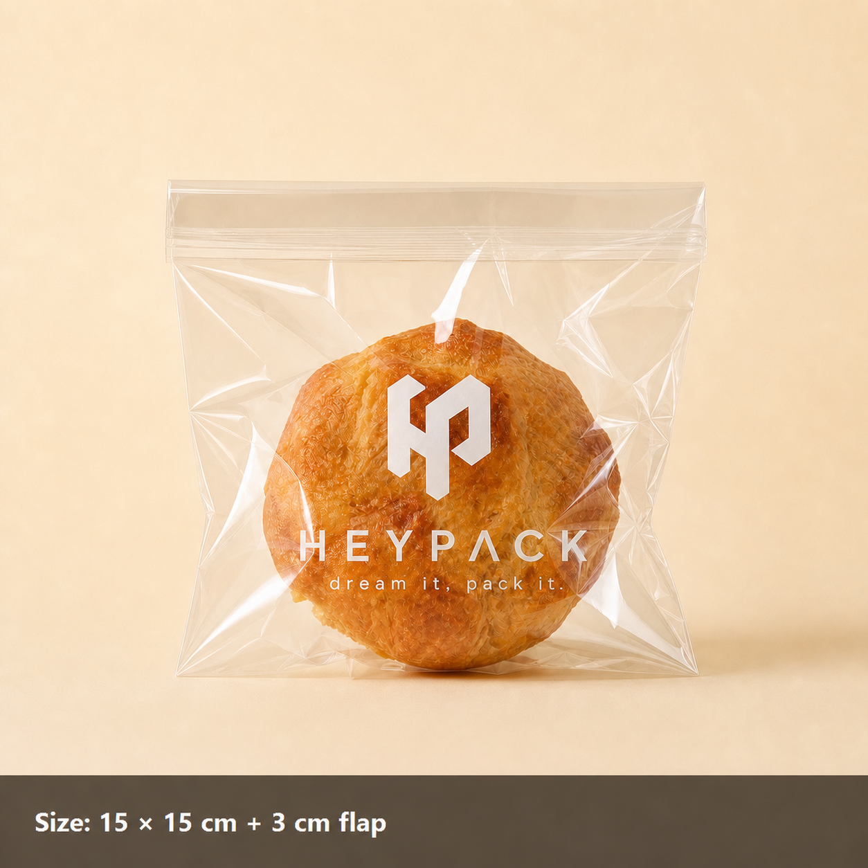 Custom Printed Resealable OPP Bags — Peel & Seal (10,000 pcs)