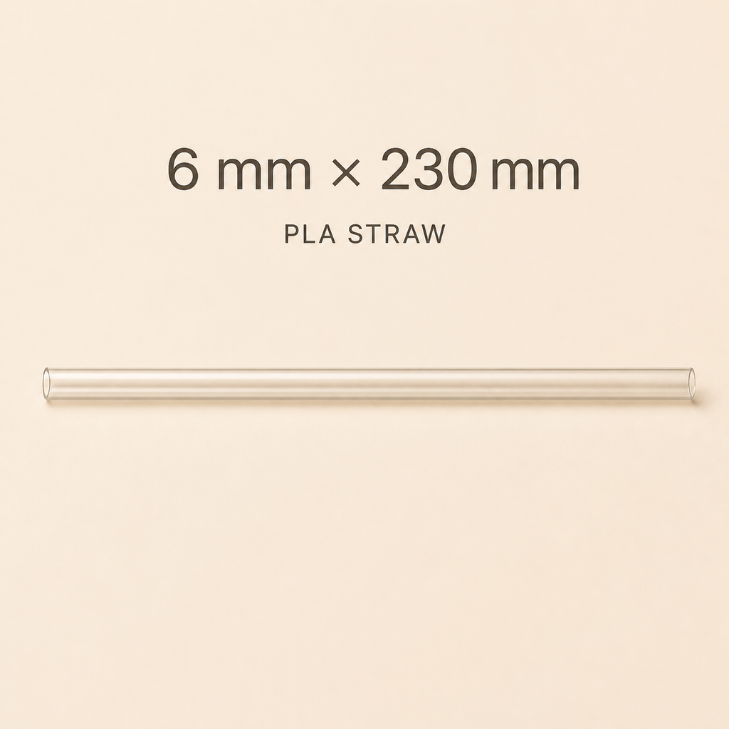 Custom Individually Wrapped Straws — 05 size 6x230