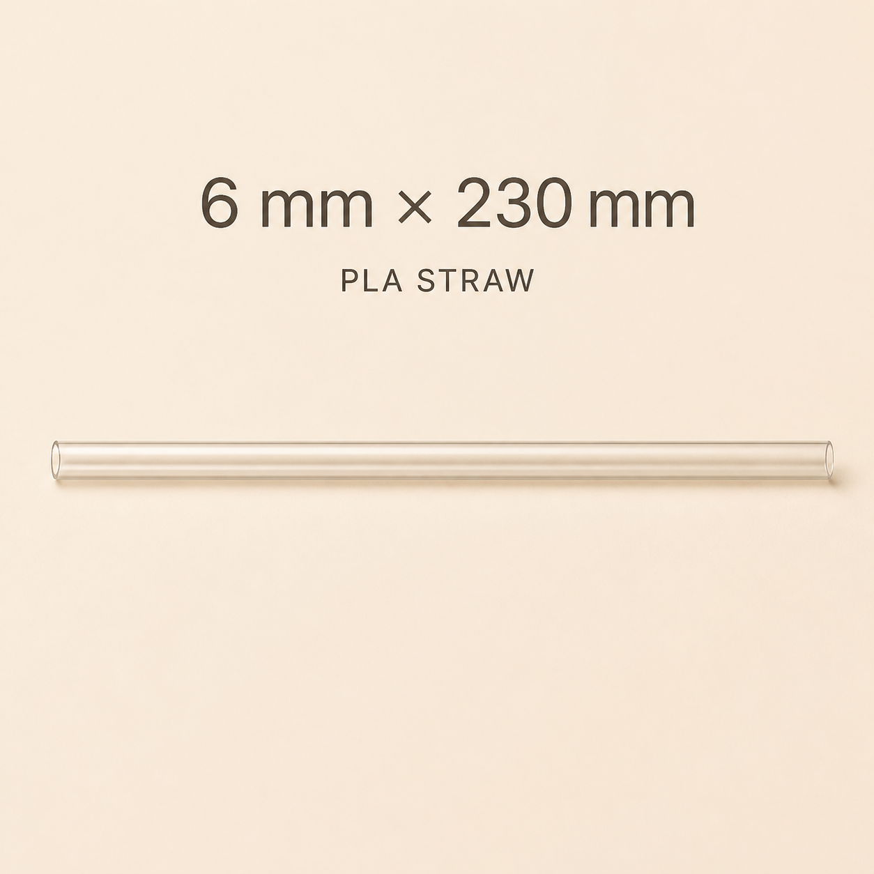 Custom Individually Wrapped Straws — 05 size 6x230