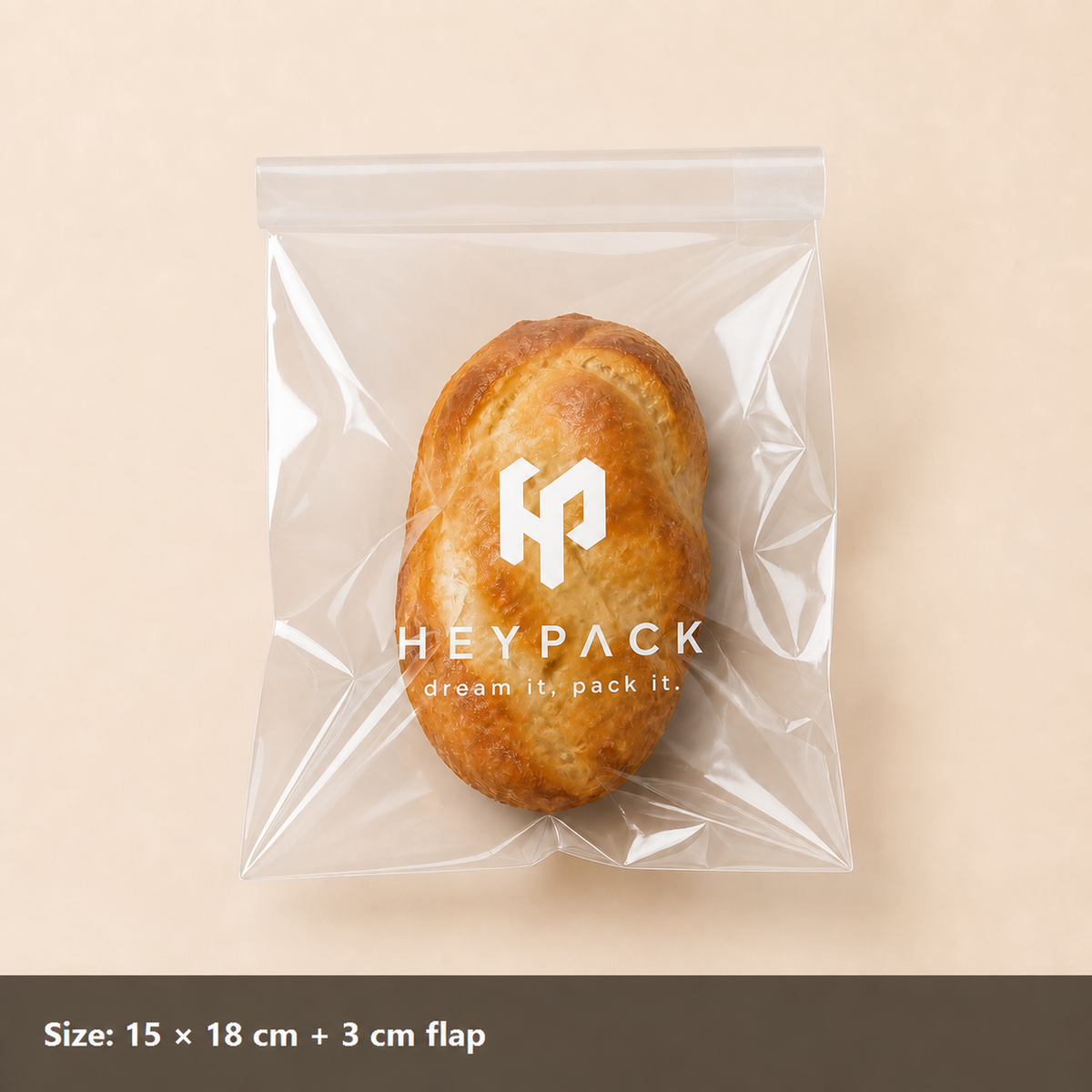 Custom Printed Resealable OPP Bags — Peel & Seal (10,000 pcs)
