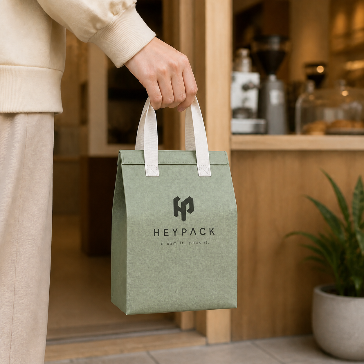 Foil-Lined Non-Woven Insulated Takeaway Bag — 11 application single bag carrying heypack v1