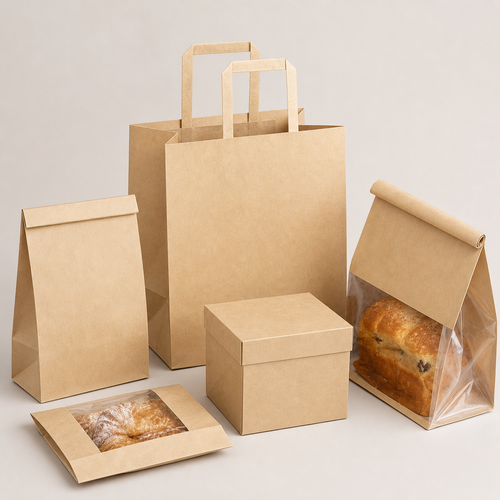 Custom Bakery Carry Bags