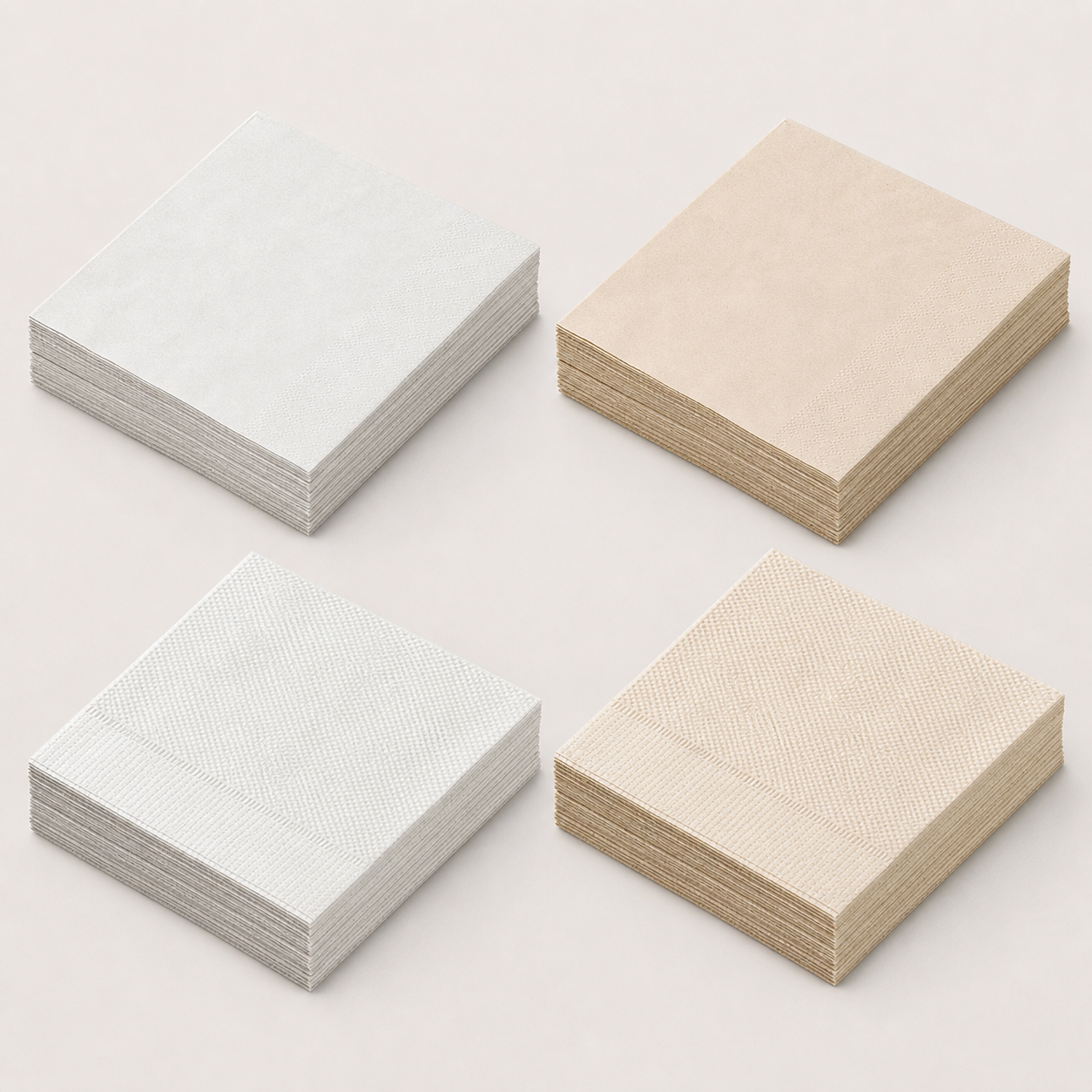 Raw Pulp Paper Napkins