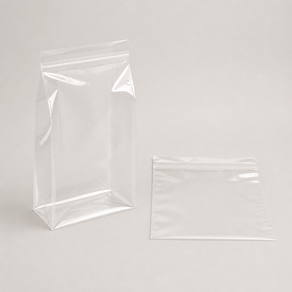 Transparent Self-Sealing Bread Bags