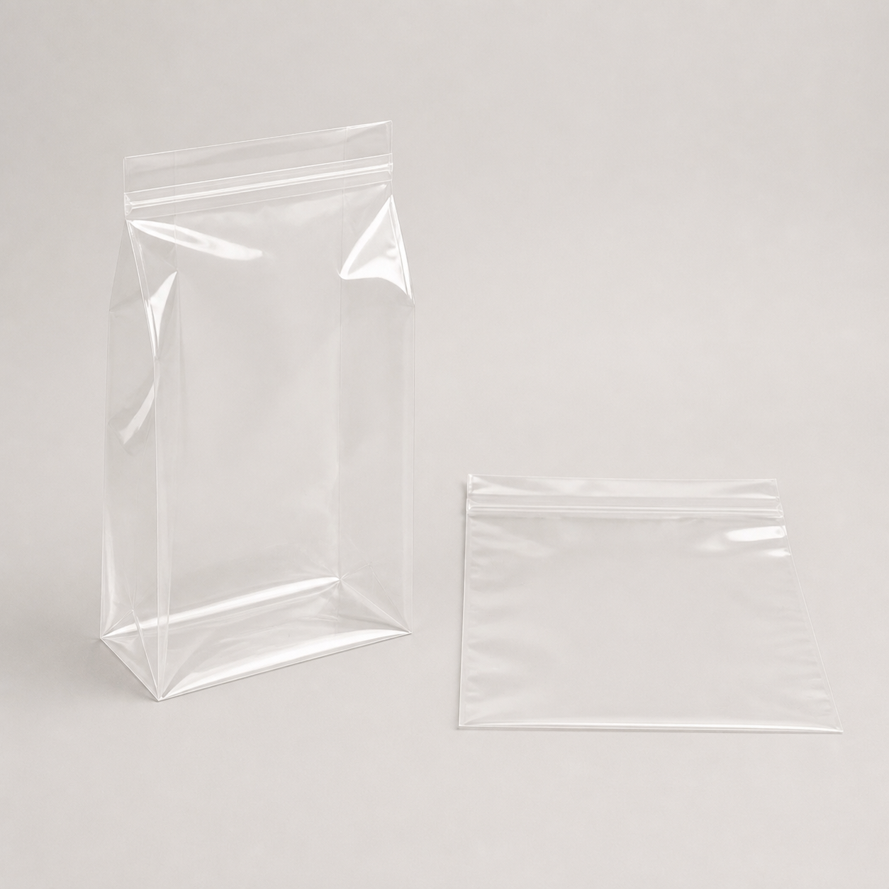 Transparent Self-Sealing Bread Bags
